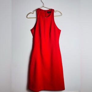 Adolfo Dominguez Red Sleeveless Dress 36